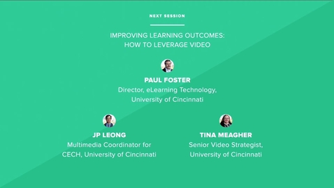 Thumbnail for Improving Learning Outcomes: How to Leverage Video - University of Cincinnati
