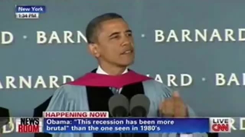 Thumbnail for President Obama Commencement Speech Barnard College