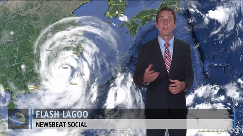 Thumbnail for Typhoon Trami Heads for China
