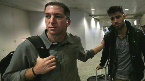Thumbnail for entry Journalist Glenn Greenwald's Partner Detained in London