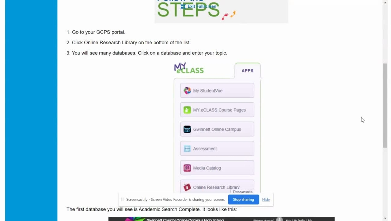 Using Databases for Research