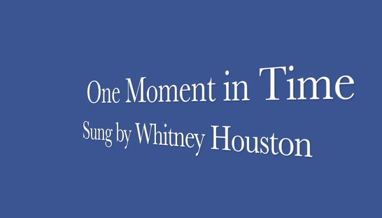 One Moment in Time Spring 2024