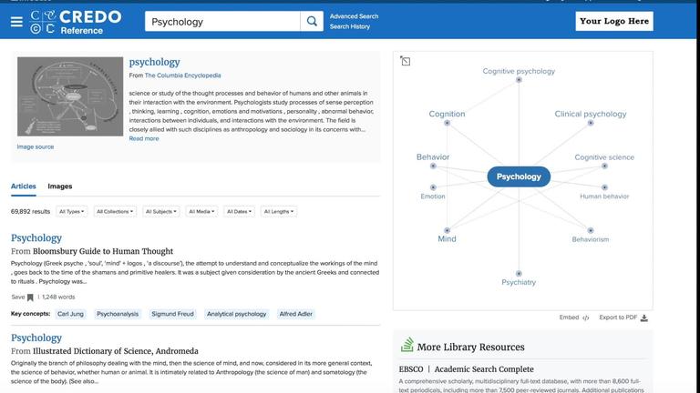 Credo Reference: Mind Map Tutorial