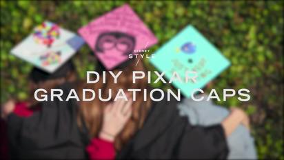 Disney Pixar Diy Graduation Caps Diy By Disney Style Disney Video