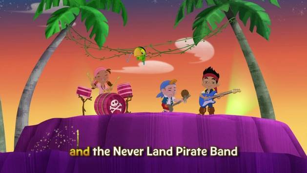 Music Video: Never Land Pirate Band Sing-Along | Disney Video