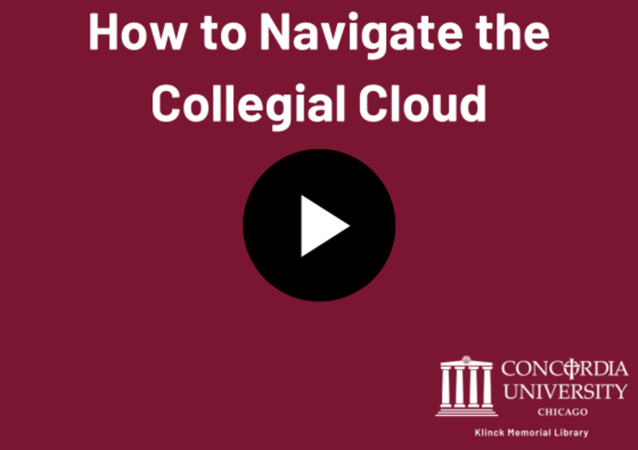 How to Navigate the Collegial Cloud
