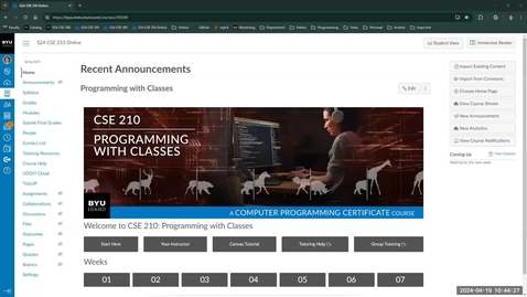 Thumbnail for CSE 210 : Development Environment Setup