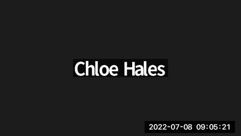 Thumbnail for Chloe Hales' Zoom Meeting
