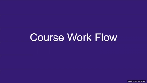 Thumbnail for Workflow example in WDD 130