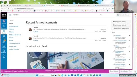 Thumbnail for Introduction to Excel