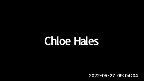 Thumbnail for Chloe Hales' Zoom Meeting