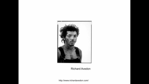 Thumbnail for entry Portrait Samples: Richard Avedon