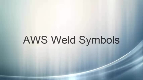 Thumbnail for ME272_7.5_Weld_Symbols
