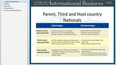 Thumbnail for B380 L12 Expatriates Introduction