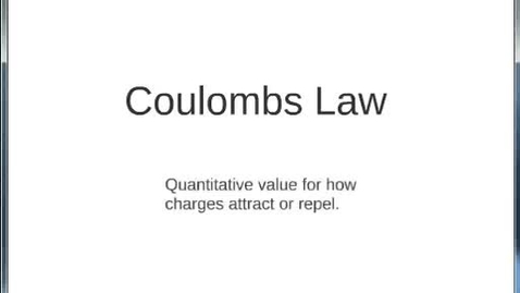 Thumbnail for W04 Coulomb's Law