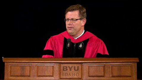 Thumbnail for Commencement President Clark Gilbert Fall 2016