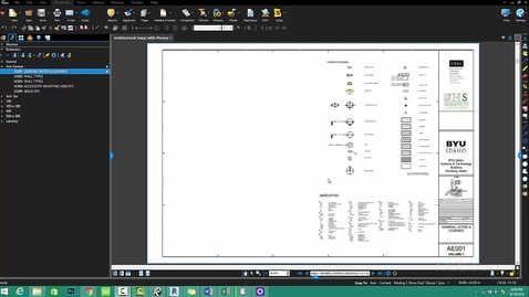 Thumbnail for ARCH 270 Video: Plan Reading- Arch General Sheets