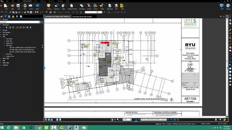 Thumbnail for entry ARCH 270 Video: Plan Reading- Slab Edge Plans