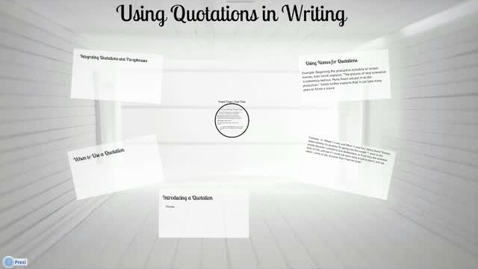 Thumbnail for Integrating Quotations