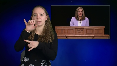 Thumbnail for ASL: Sister Kelly Eyring - “Tulips and Testimonies”