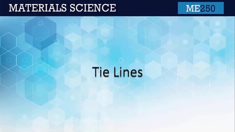 Thumbnail for ME250 8.2 Tie Lines