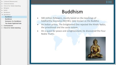 Thumbnail for entry B380 L2 Buddhism