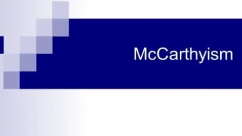 Thumbnail for McCarthyism