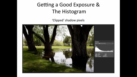 Thumbnail for entry Good Exposure: Histogram 02