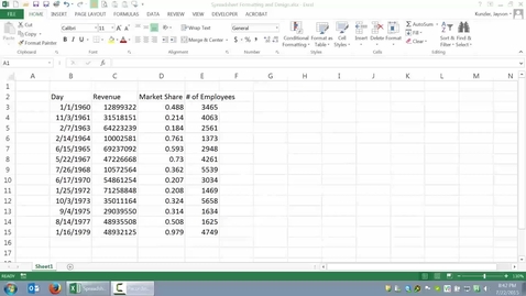 Thumbnail for Spreadsheet Formatting