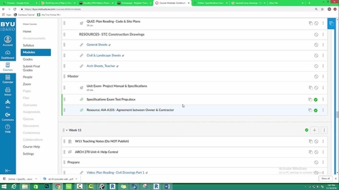 Thumbnail for ARCH 270 W10 Exam Prep Video