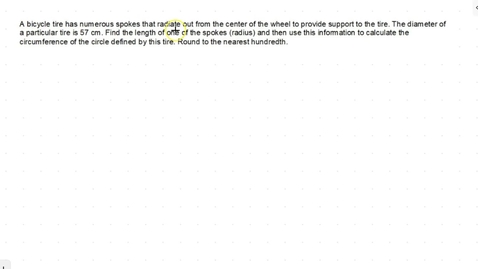 Thumbnail for Lesson 5 - Pi and the Circumference of a Circle #6
