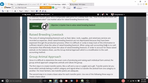 Thumbnail for entry Lesson 11 Web Notes - Valuing Breeding Livestock/Perennial Crops