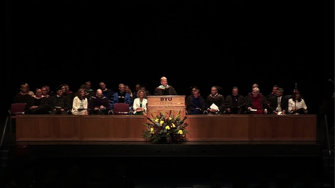 Thumbnail for Douglas D Holmes &quot;College of Business &amp; Communication Convocation Remarks&quot;