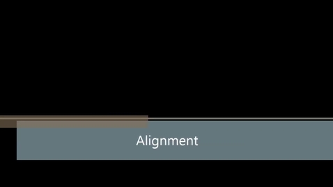 Thumbnail for AUTO155 - Alignment