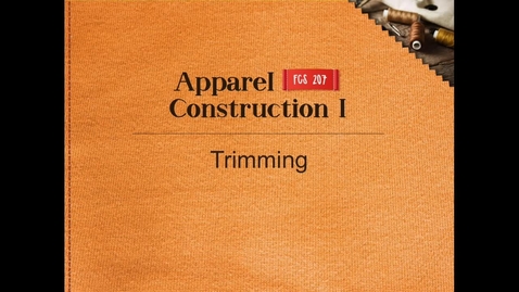 Thumbnail for FCS207_Trimming