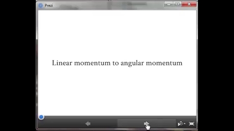Thumbnail for Linear to Angular Momentum