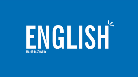 Thumbnail for entry Major Discovery: English