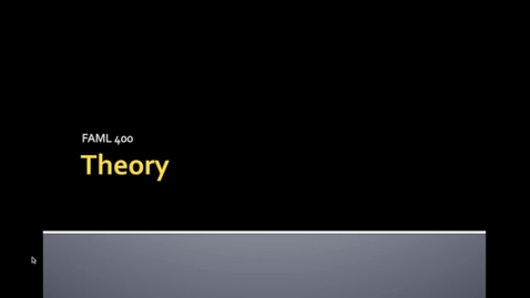 Thumbnail for Theory Lecture (FAML 400)
