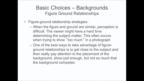 Thumbnail for Figure Foreground Relationship