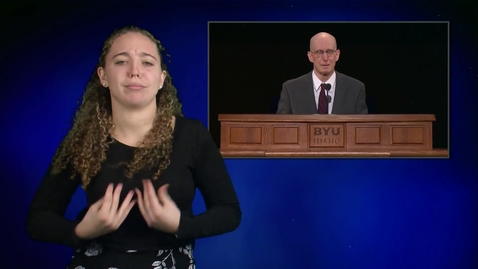 Thumbnail for ASL: President Henry J. Eyring - “Not Blind Faith, but Big Faith”