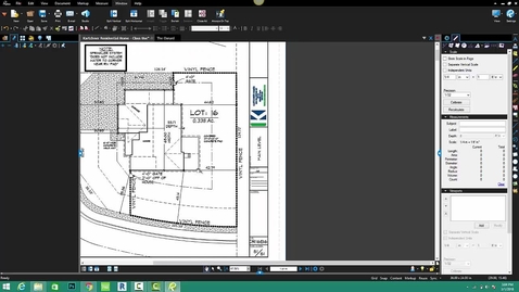 Thumbnail for ARCH 270 W01 Bluebeam - Creating Bookmarks