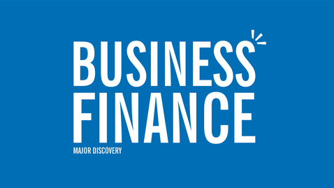 Thumbnail for Major Discovery: Business Finance