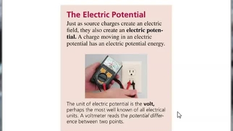 Thumbnail for W07 Electric Potential and Capacitors