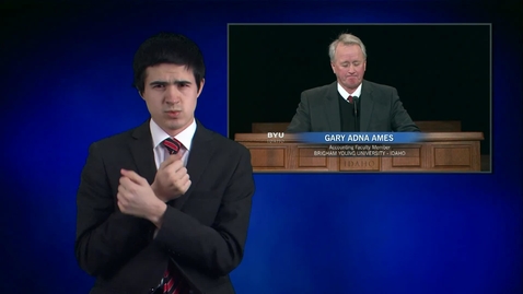 Thumbnail for ASL: Gary Adna Ames - &quot;Safety in Prophetic Counsel&quot;