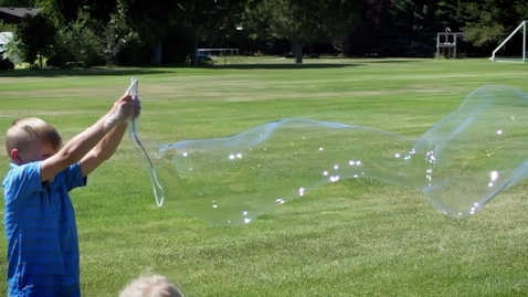 Thumbnail for entry Family Activity - Giant Bubbles