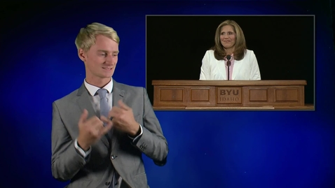 Thumbnail for ASL: Sister Kelly Eyring - “Envision Success”