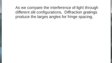 Thumbnail for W12 Diffraction grating