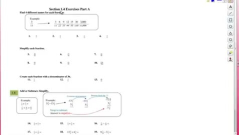Thumbnail for Exercise 1.4 A 1-13