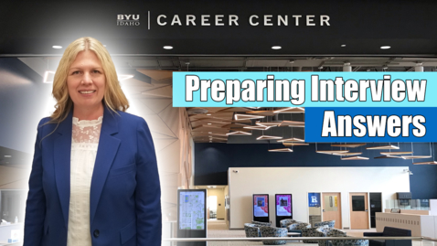 Thumbnail for Preparing Interview Answers