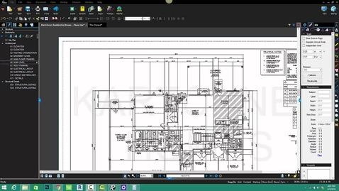 Thumbnail for ARCH 270 W02 Floor Plan - Dims and notes